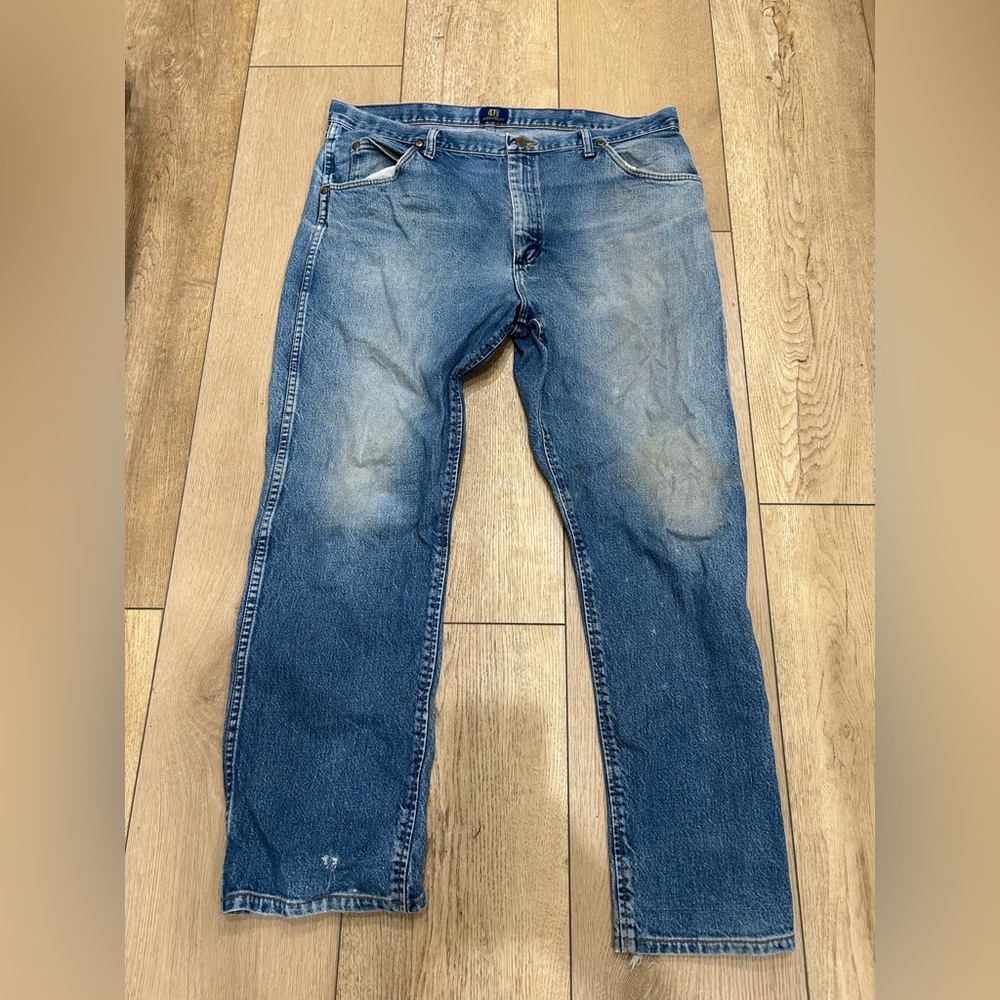 Men's Wrangler Regular Fit Cowboy Cut Jeans 47MWZPW Rodeo Western Sz 38x32 (29)